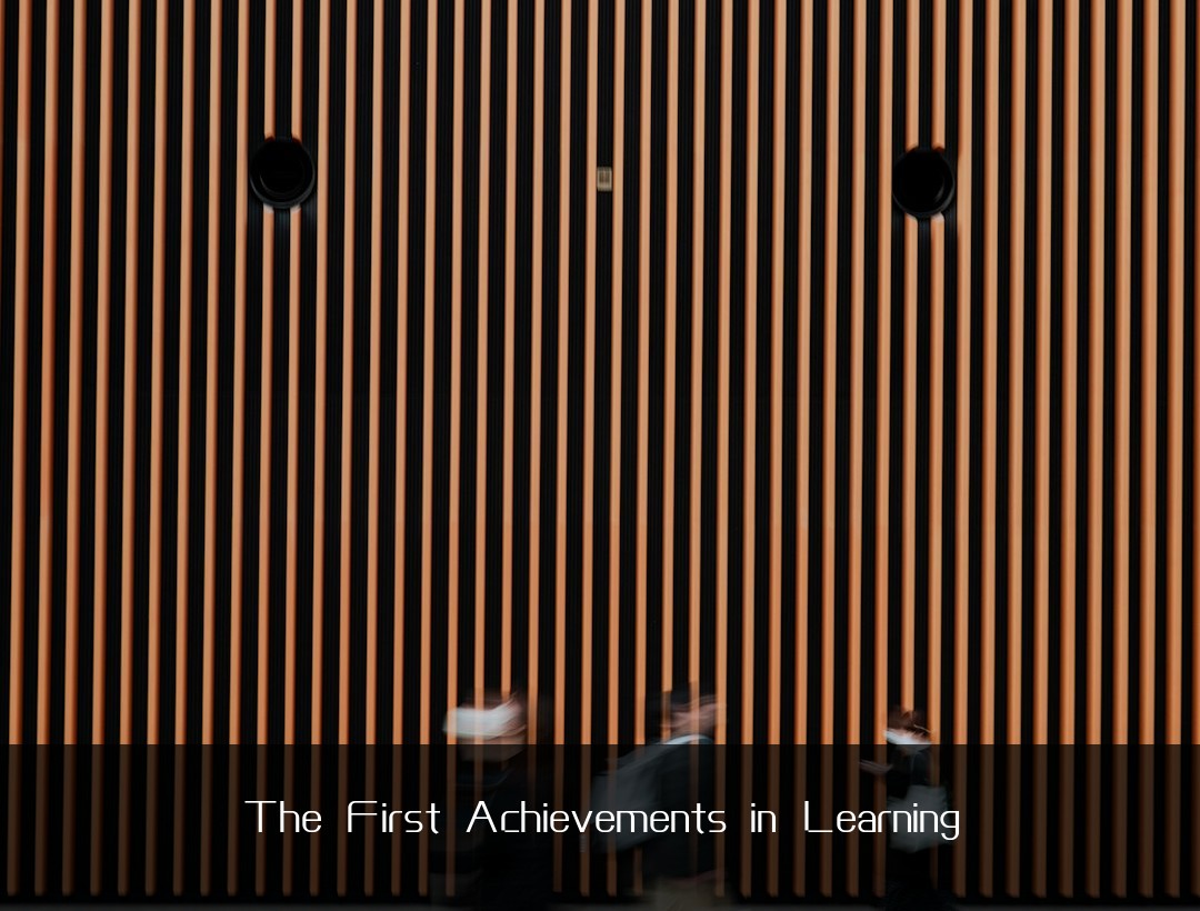 The First Achievements in Learning