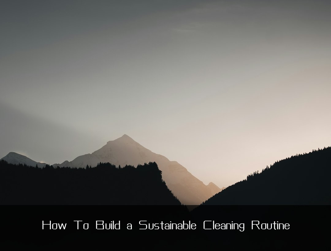 How To Build a Sustainable Cleaning Routine