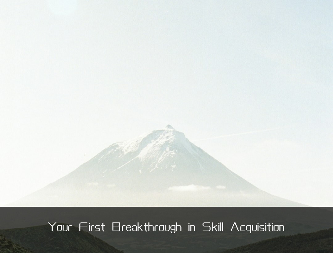 Your First Breakthrough in Skill Acquisition
