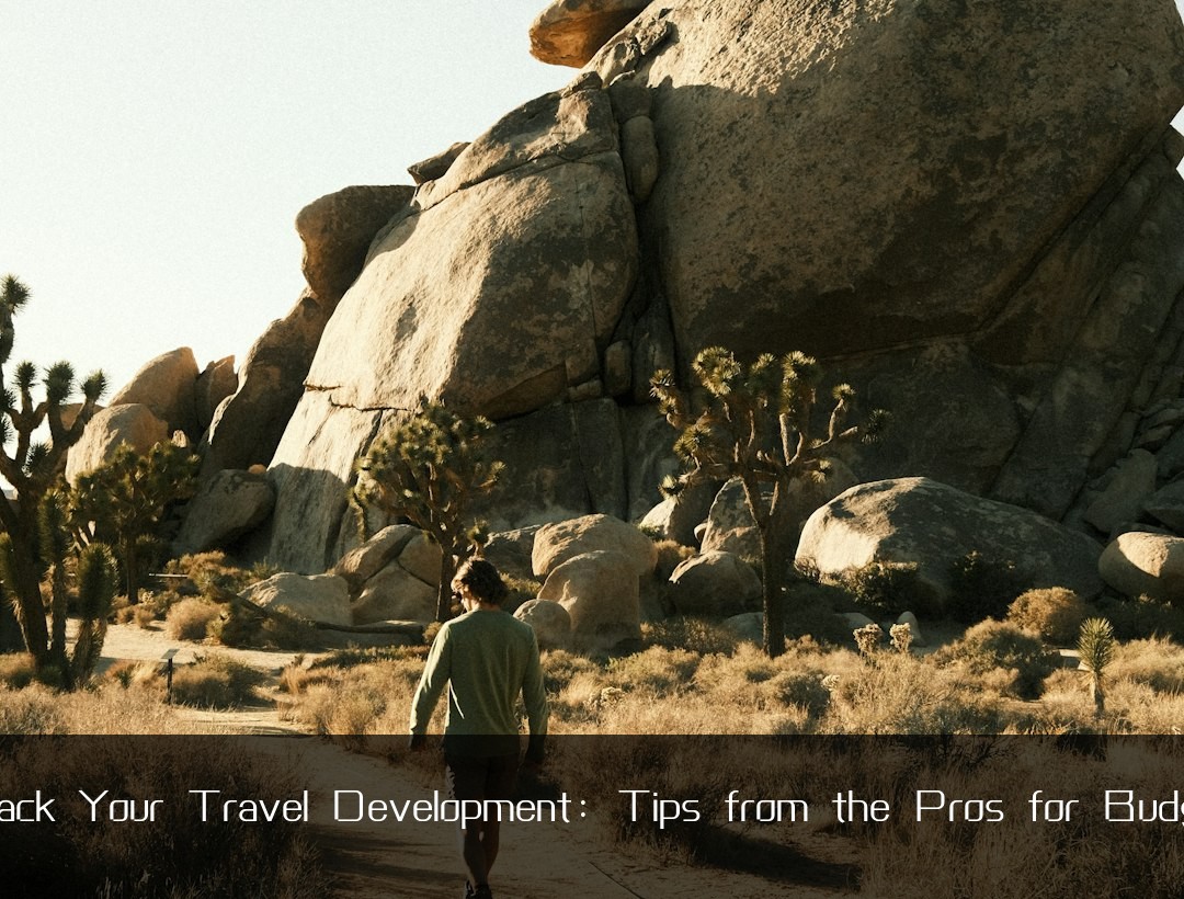 Fast-Track Your Travel Development: Tips from the Pros for Budget Trips