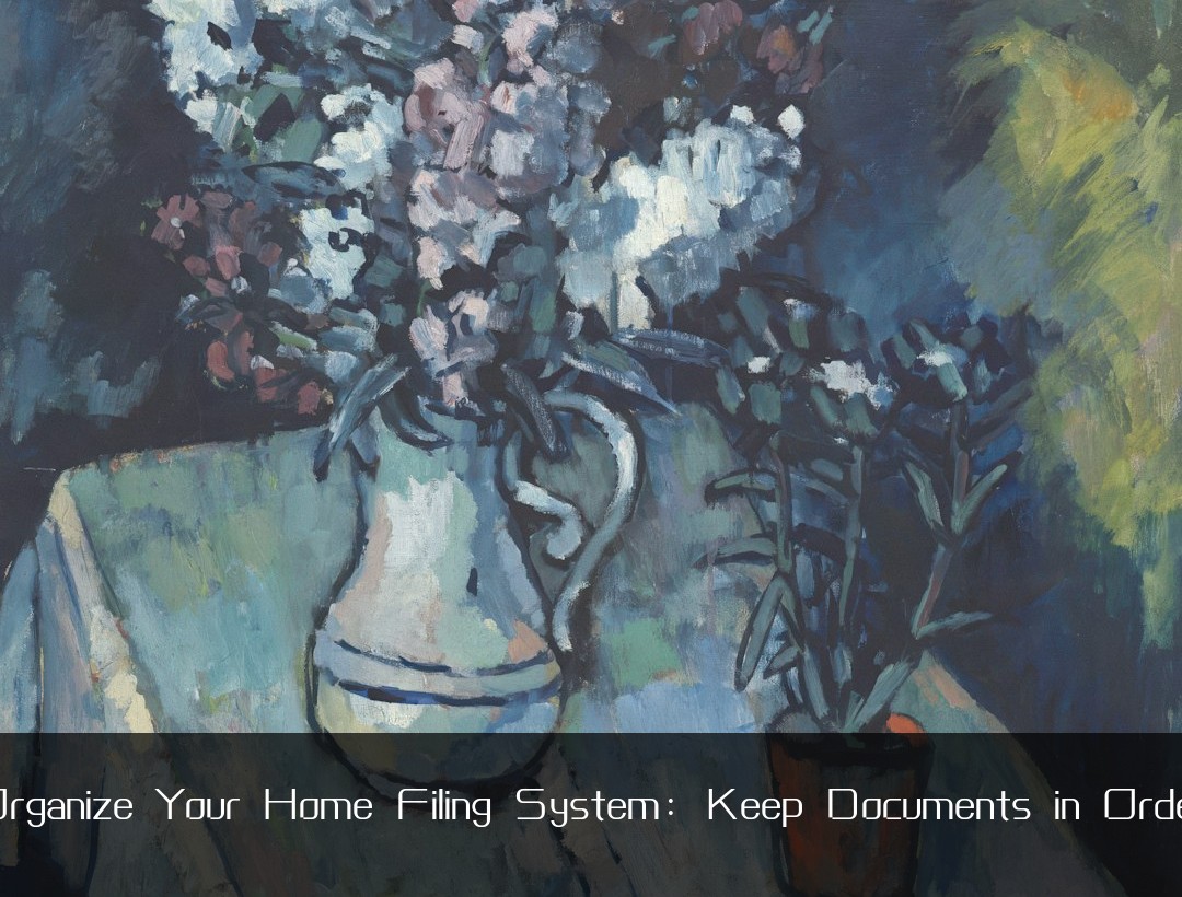 Organize Your Home Filing System: Keep Documents in Order
