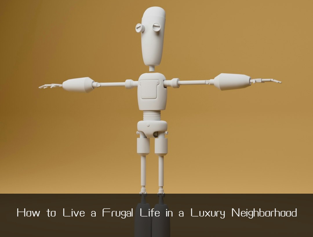How to Live a Frugal Life in a Luxury Neighborhood
