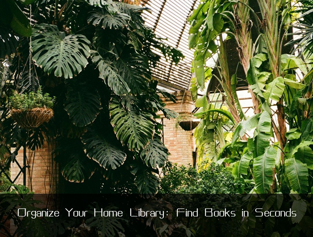 Organize Your Home Library: Find Books in Seconds