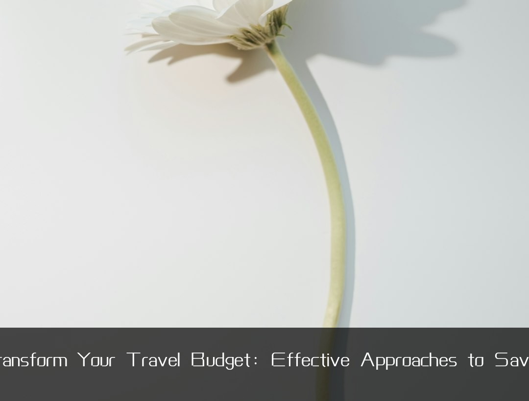 Transform Your Travel Budget: Effective Approaches to Saving