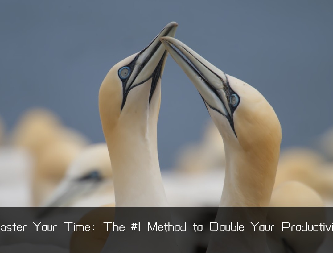 Master Your Time: The #1 Method to Double Your Productivity