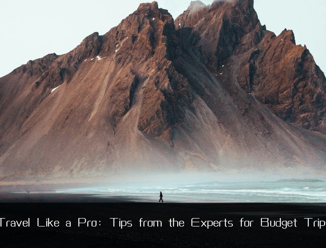 Travel Like a Pro: Tips from the Experts for Budget Trips