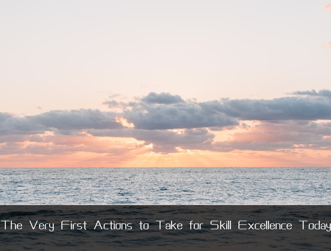 The Very First Actions to Take for Skill Excellence Today