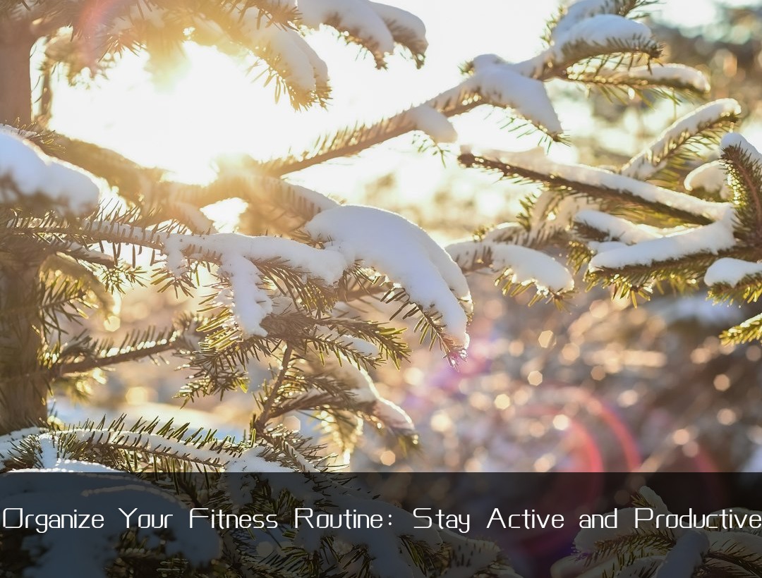 Organize Your Fitness Routine: Stay Active and Productive