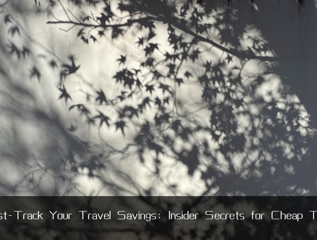 Fast-Track Your Travel Savings: Insider Secrets for Cheap Trips