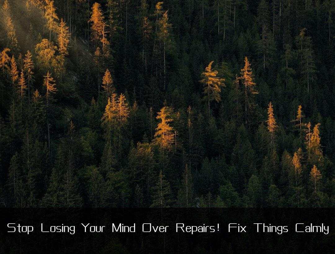 Stop Losing Your Mind Over Repairs! Fix Things Calmly