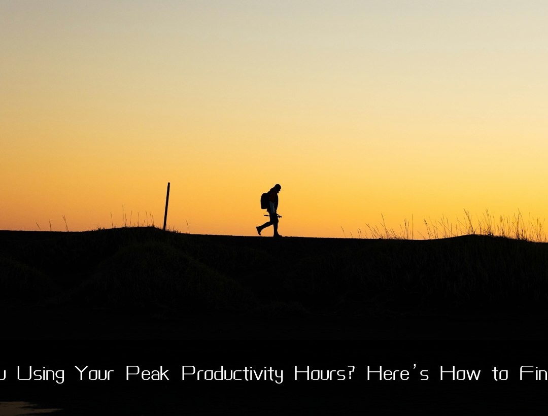 Are You Using Your Peak Productivity Hours? Here’s How to Find Them
