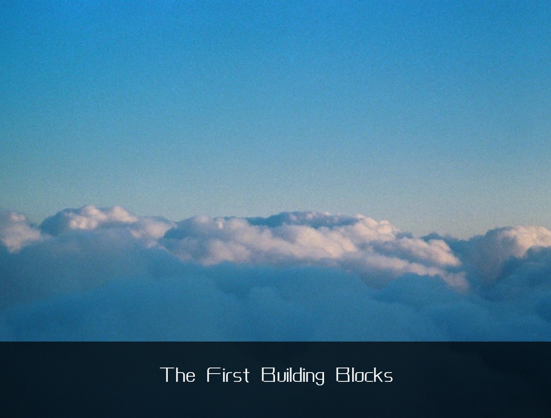 The First Building Blocks